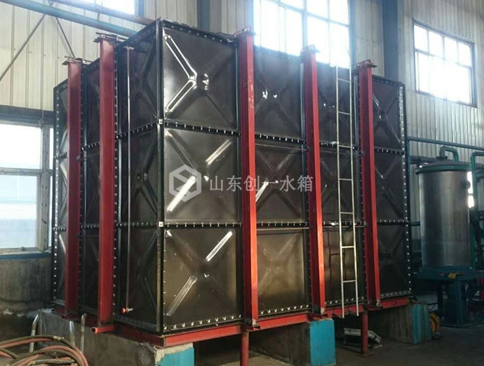 河北滄州項目-搪瓷水箱